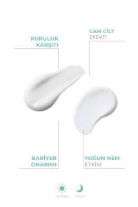 Yoğun Nemlendirici, Ton Eşitleyici, Yatıştırıcı, Onarıcı Su Bazlı Günlük Krem 50 ML